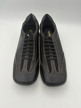 Women’s Naturalizer Size 8 Black Leather Slip On Mules